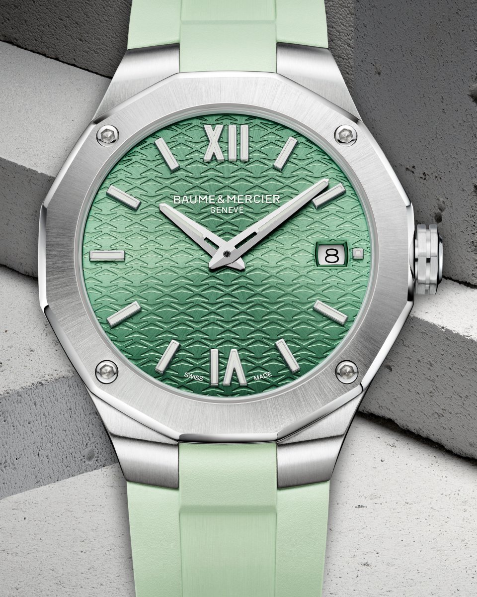 ボーム＆メルシエ、復活した「リビエラ」コレクションにグリーンを纏う