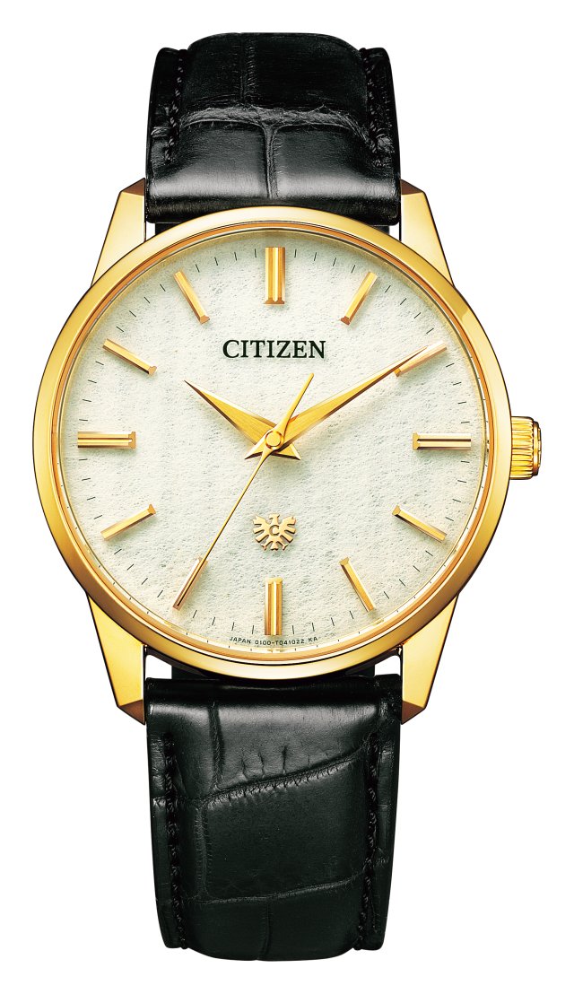 The CITIZEN』K18 ケースの世界最⾼精度 光発電エコ・ドライブ限定