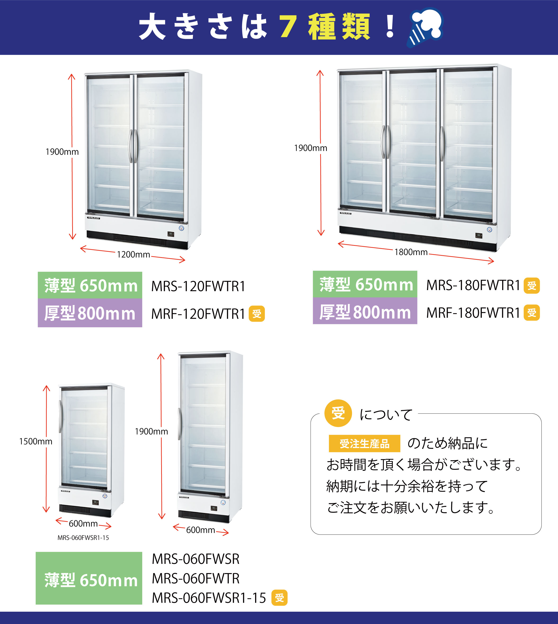 初期費用0円の業務用厨房機器レンタル|【冷凍リーチインショーケース
