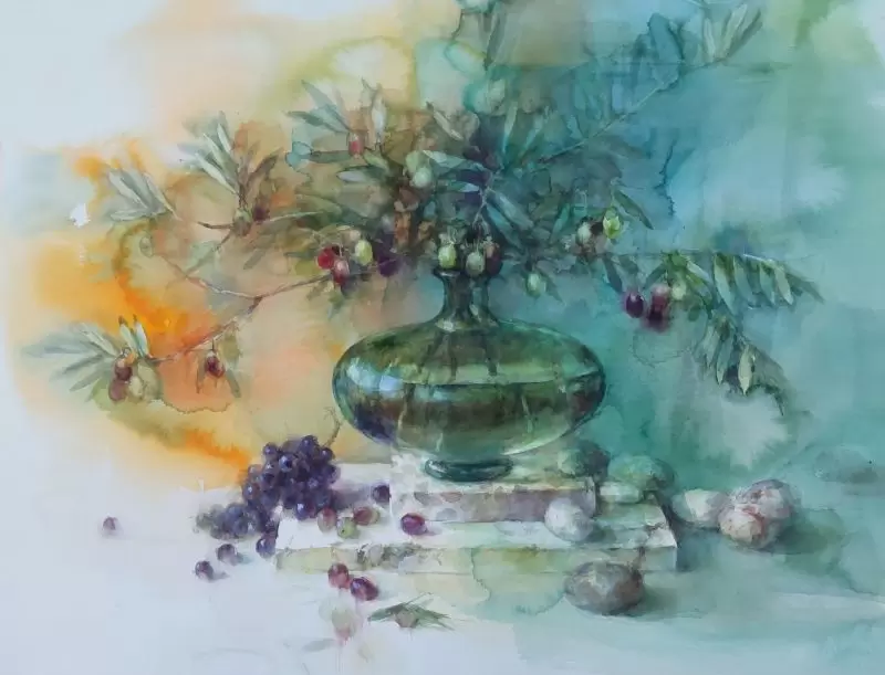 永山裕子 水彩画展「水の上で歌う」 | ArtSticker