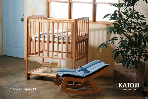 KATOJI(カトージ) | ミニベビーベッド [ハイタイプ]｜ツーオープン