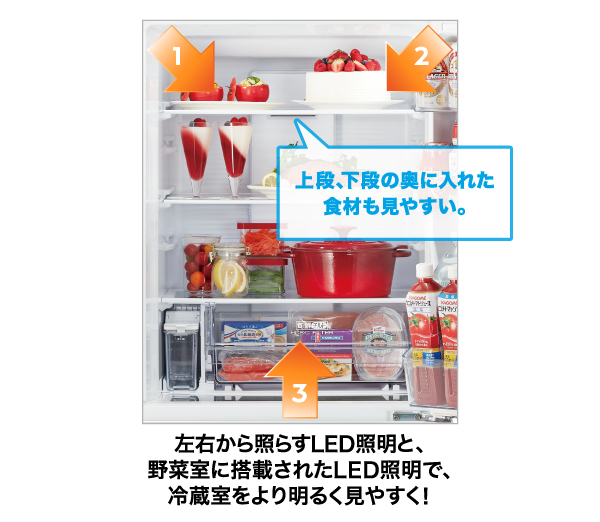 AQR-V37P | 容積：368L | Delie series（デリエシリーズ） | 冷蔵庫