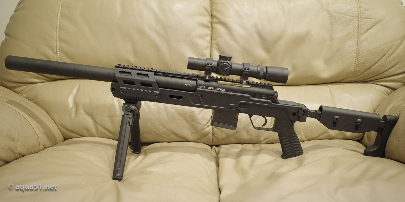 Archwick B&T SPR300にM-Lokバイポッドをつけてみた | aqua5150 gear