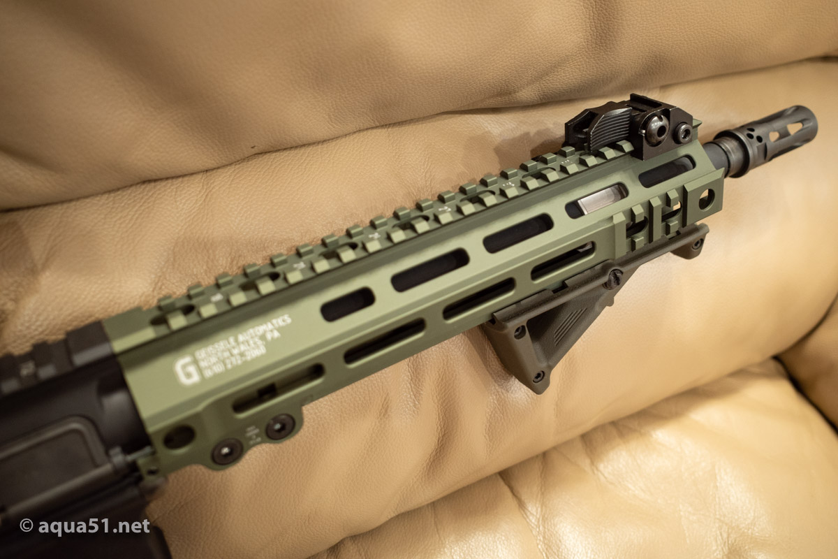 FBI HRT OD ライフル製作記-4(東京マルイ GBB) | aqua5150 gear review