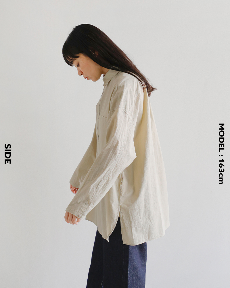 30%OFF】TICCA ティッカ コットン ハーブ スクエア ビッグ シャツ