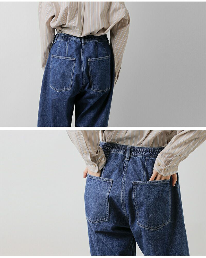 ordinaryfits オーディナリーフィッツ ナチュラルスラブ デニム ランチ