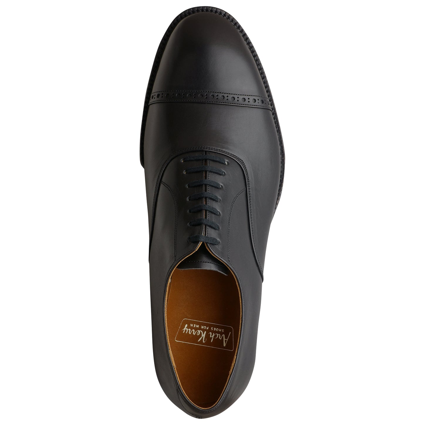 30851 / 7 Eyelet Cap Toe Oxford Black Calf – Arch Kerry