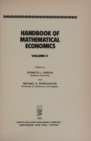 Handbook of mathematical economics : Free Download, Borrow, and