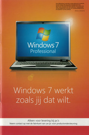 Microsoft Windows 7 Professional 64-Bit (Dutch) : Microsoft : Free