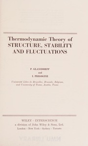 Thermodynamic theory of structure, stability and fluctuations