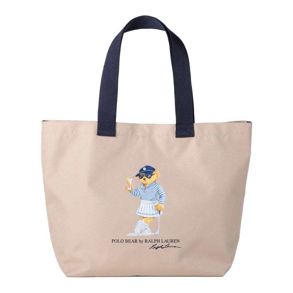 POLO GOLF RLX カクテル ポロベア トートバッグ RLT018 BE ベージュ