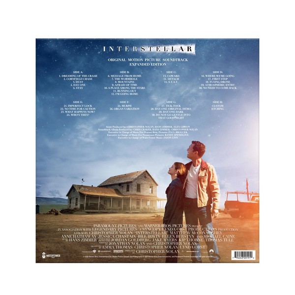 インターステラー (エクスパンデッド盤) (ブラック盤、180g重量盤4LP)