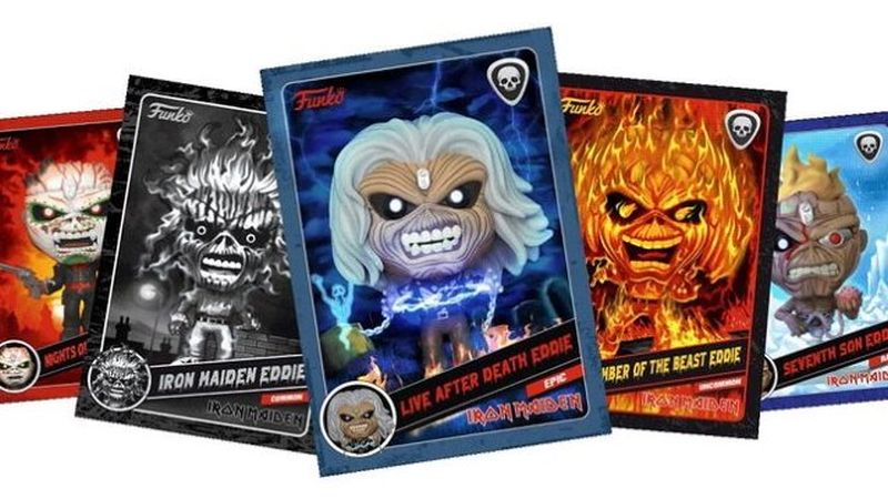 IRON MAIDEN's EDDIE mascot gets his own FUNKO Pop! digital NFTs