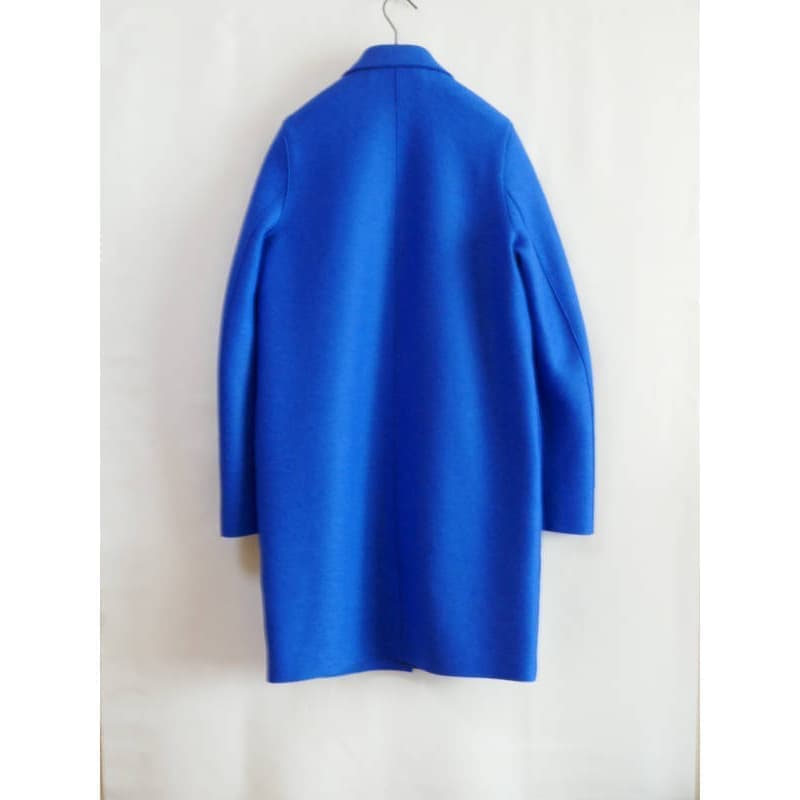 美品 ハリスワーフロンドン レディース ノーカラー コート アウター