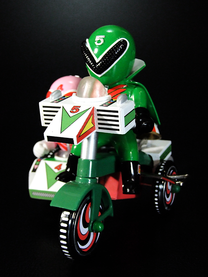 EX三輪車 秘密戦隊ゴレンジャーシリーズ ミドレンジャー＋モモ