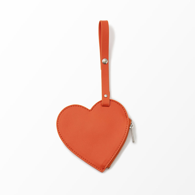 アップルヴィーガンレザーカードケース(ハート) ／ – Aww