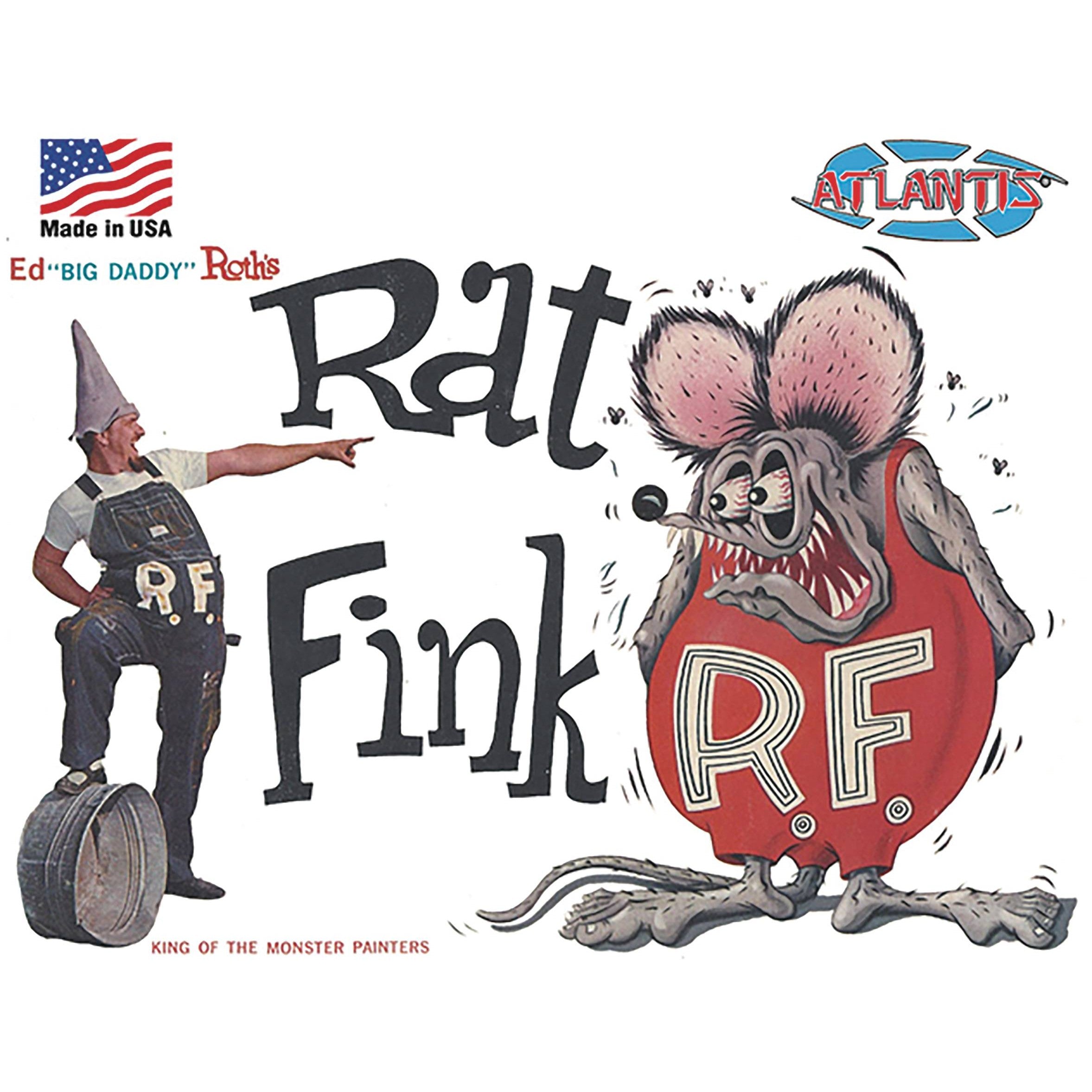 Ed Big Daddy Roth Rat Fink Model Kit – Atomic Books