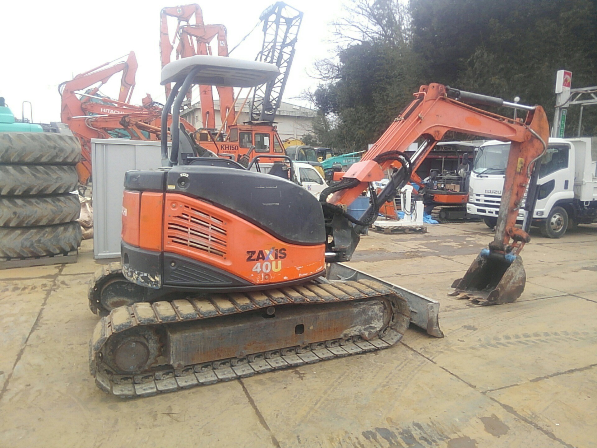 ZX40U-3 | ミニ油圧ショベル | 株式会社アタッチリンク