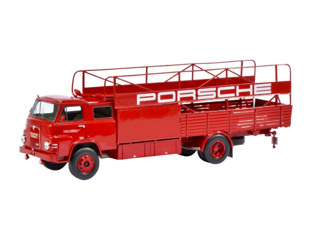 Schuco】限定2000台 MAN Porscheレーシングトランスポーター