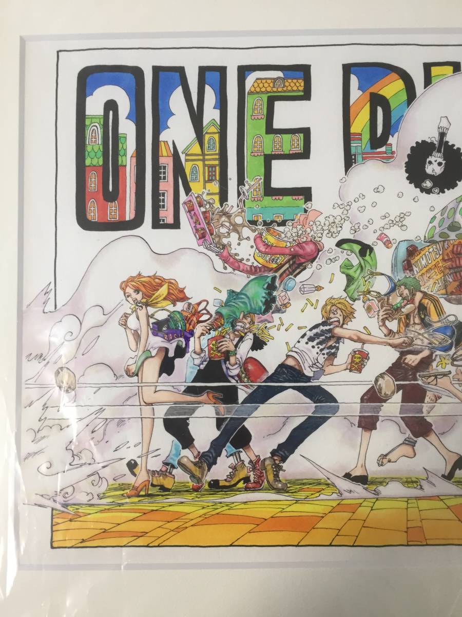 juntam☆ワンピース 10周年＆20周年記念 複製原画 箱あり 希少 juntam