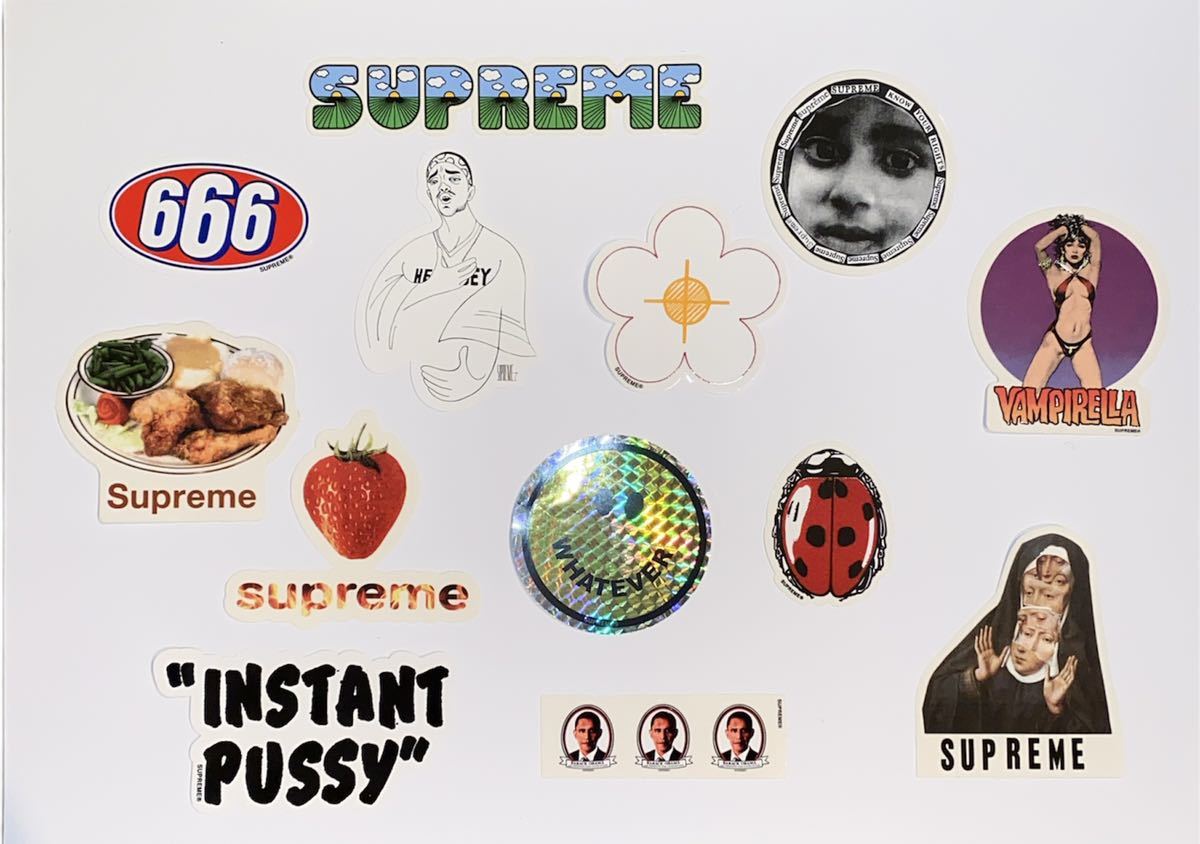 レア 歴代 Supreme ステッカーセット！！(シュプリーム)｜売買された