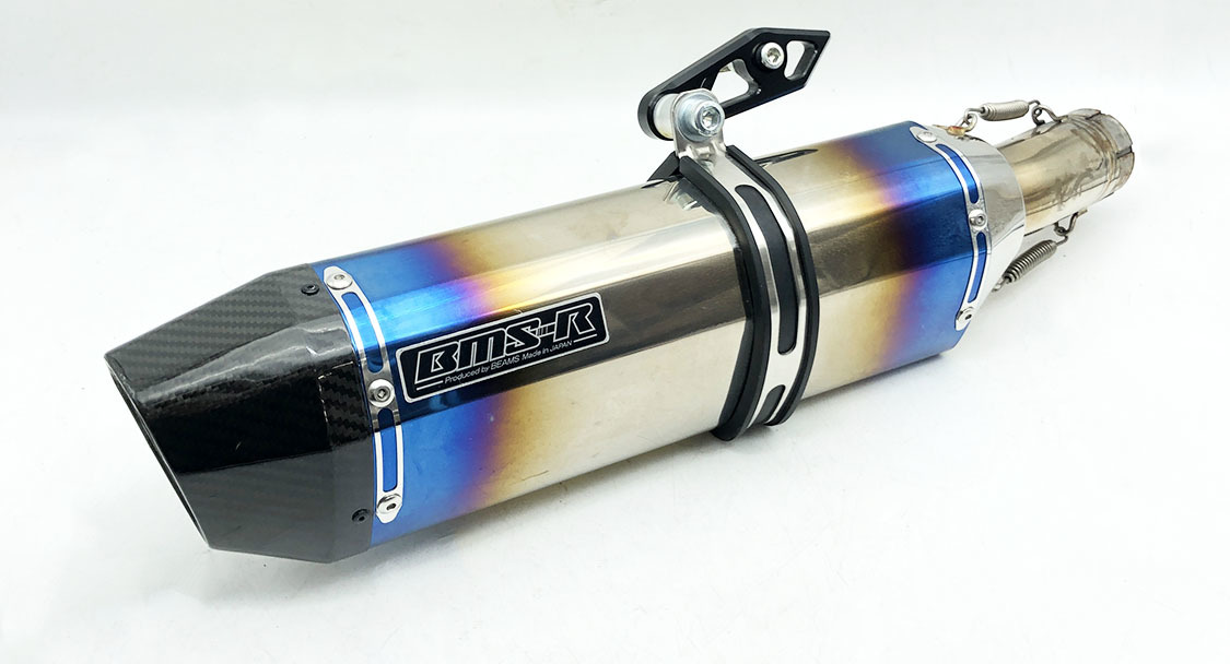 BEAMS スリップオンサイレンサー 中古美品 Ninja400 BEAMS スリップ