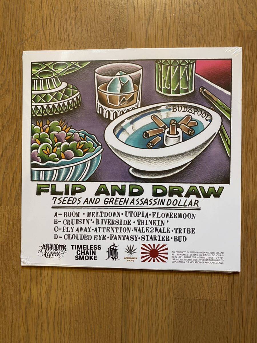 7SEEDS&GREEN ASSASSIN DOLLAR FLIP&DRAW aphrodite gang AGH 舐達麻