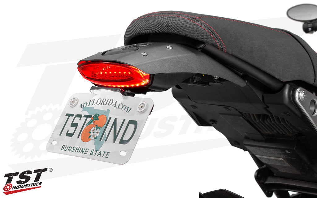 日本未発売 ! TST Industries XSR900 LEDウィンカー内蔵 スモーク