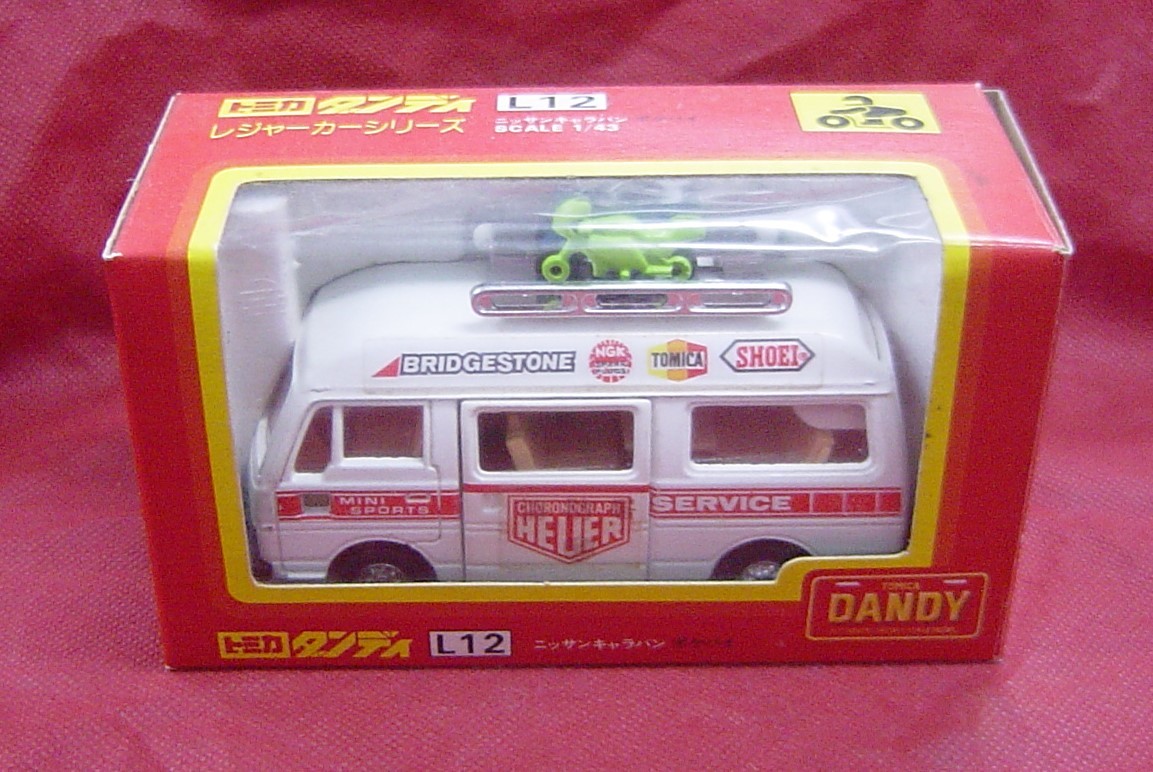 トミカダンディ ニッサンキャラバン レジャーカー ポケバイ □トミカ