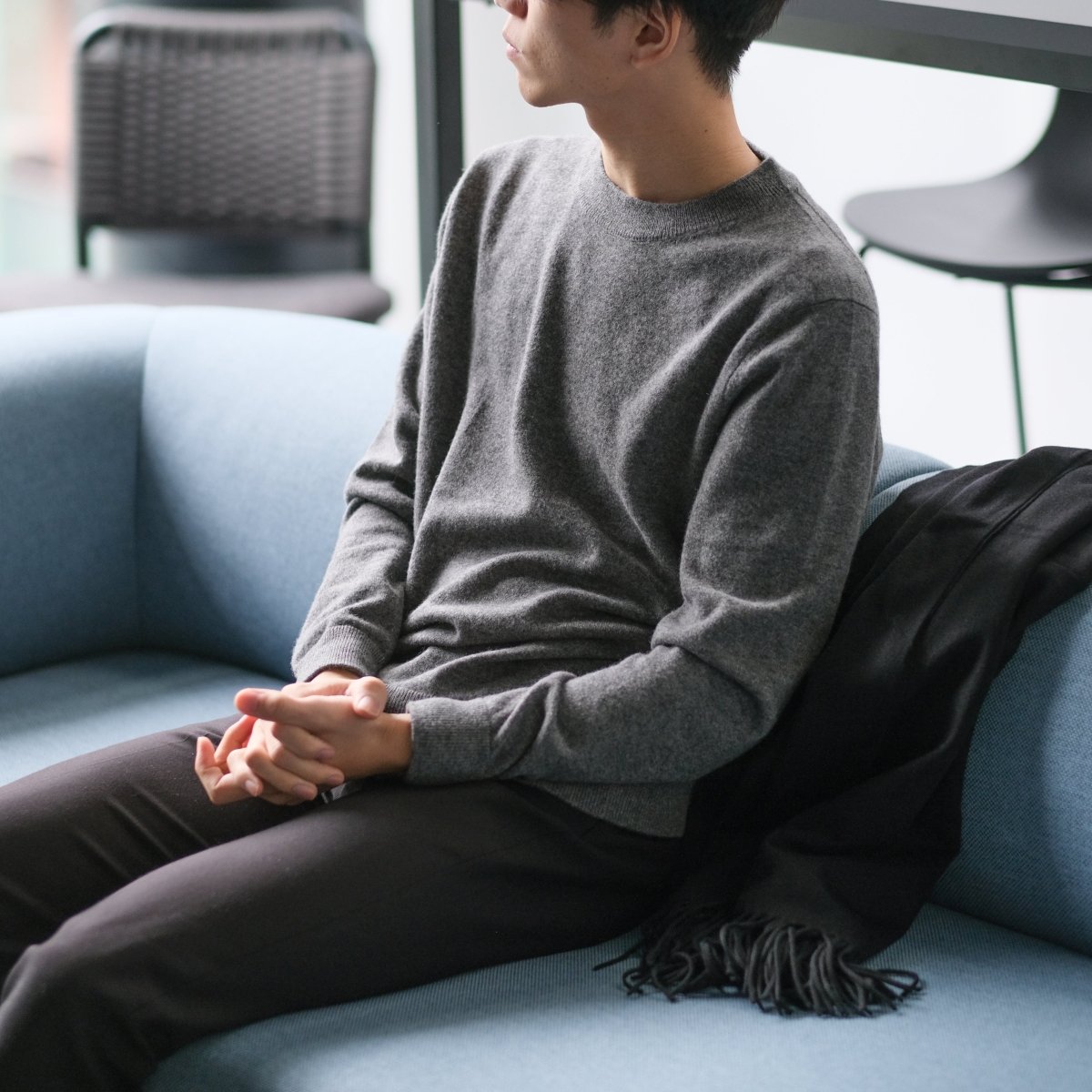 100%モンゴル産 カシミヤセーター ｜aucentic(オーセンティック)