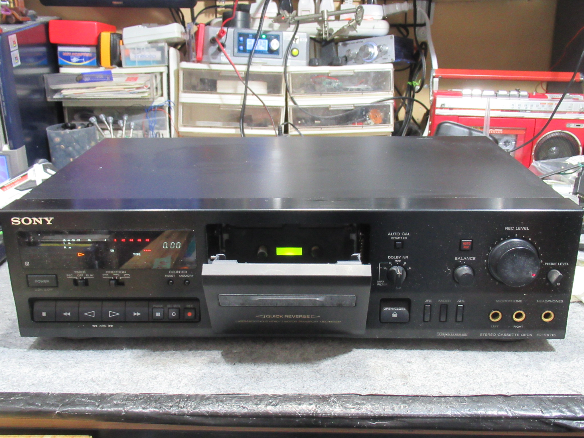 SONY TC-RX715 まさかのギヤ固着 – Audiolife － Enjoy your audio life!!