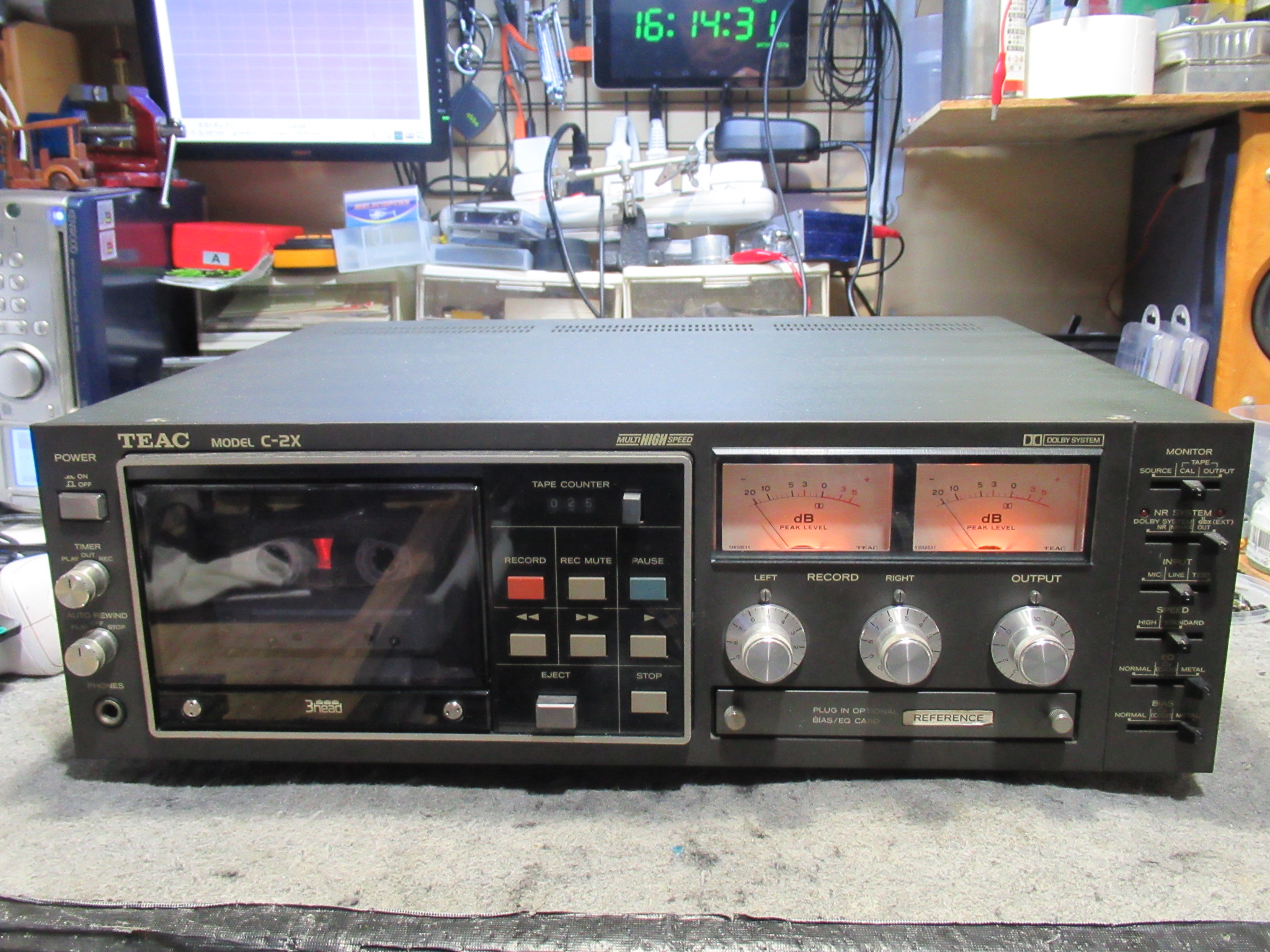 TEAC C-2X 片CH出力不良 – Audiolife － Enjoy your audio life!!