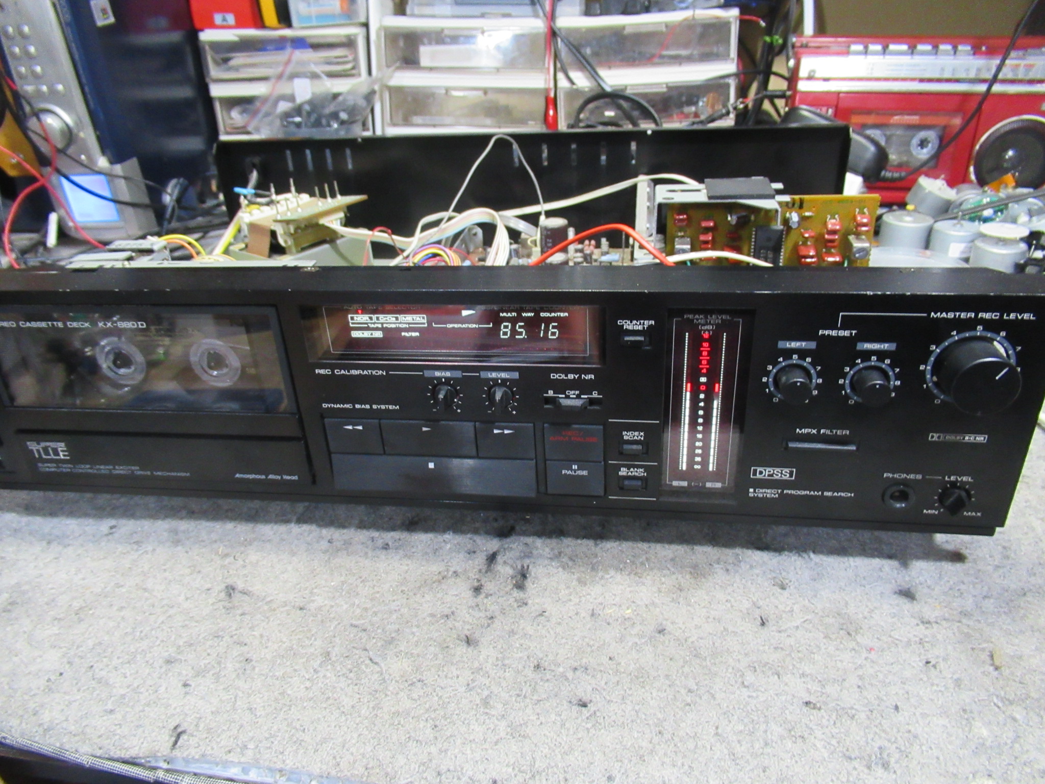 KENWOOD KX-880D 片CH再生出力不良 – Audiolife － Enjoy your audio