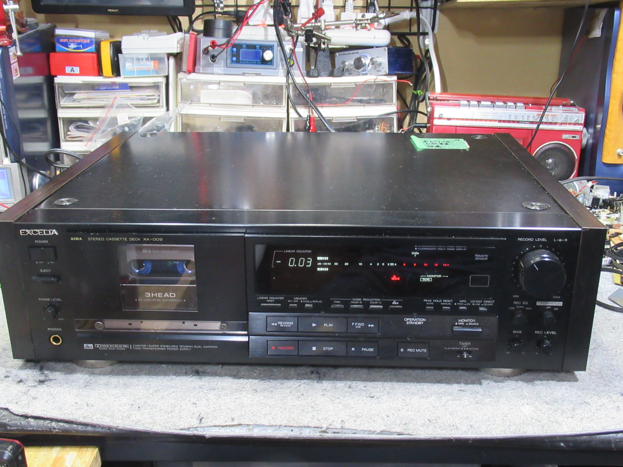 EXCELIA XK-009 ヘッドが下がらない原因 – Audiolife － Enjoy your