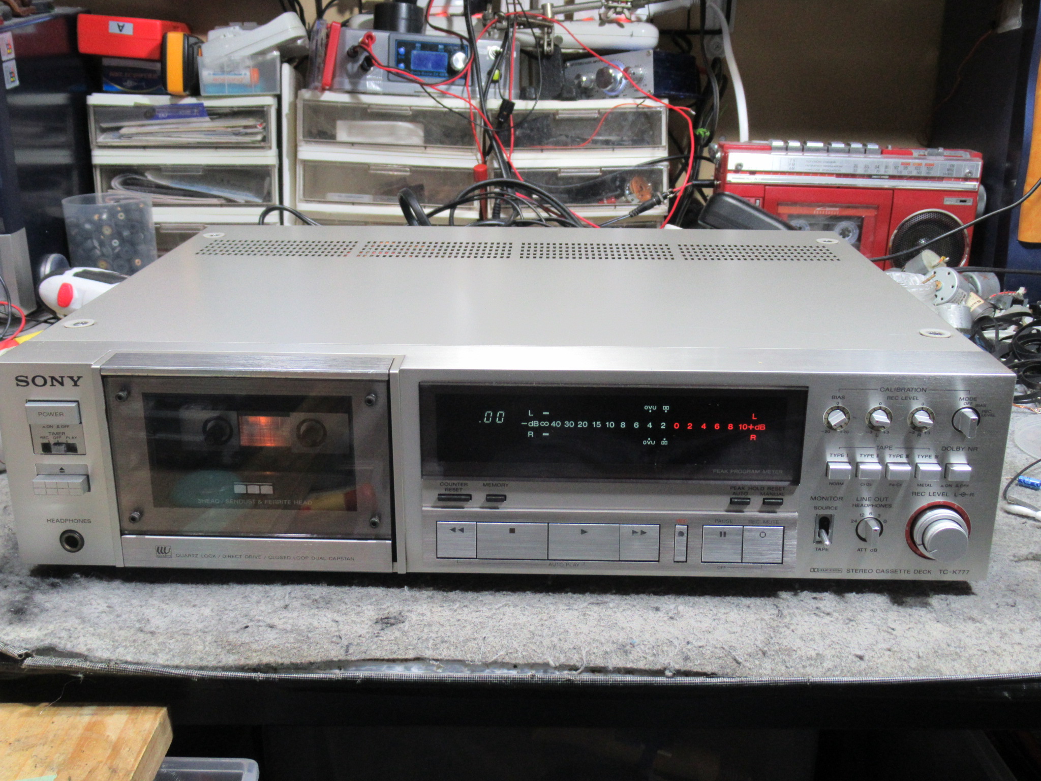 SONY TC-K777 リールモータードライバーIC故障 – Audiolife － Enjoy