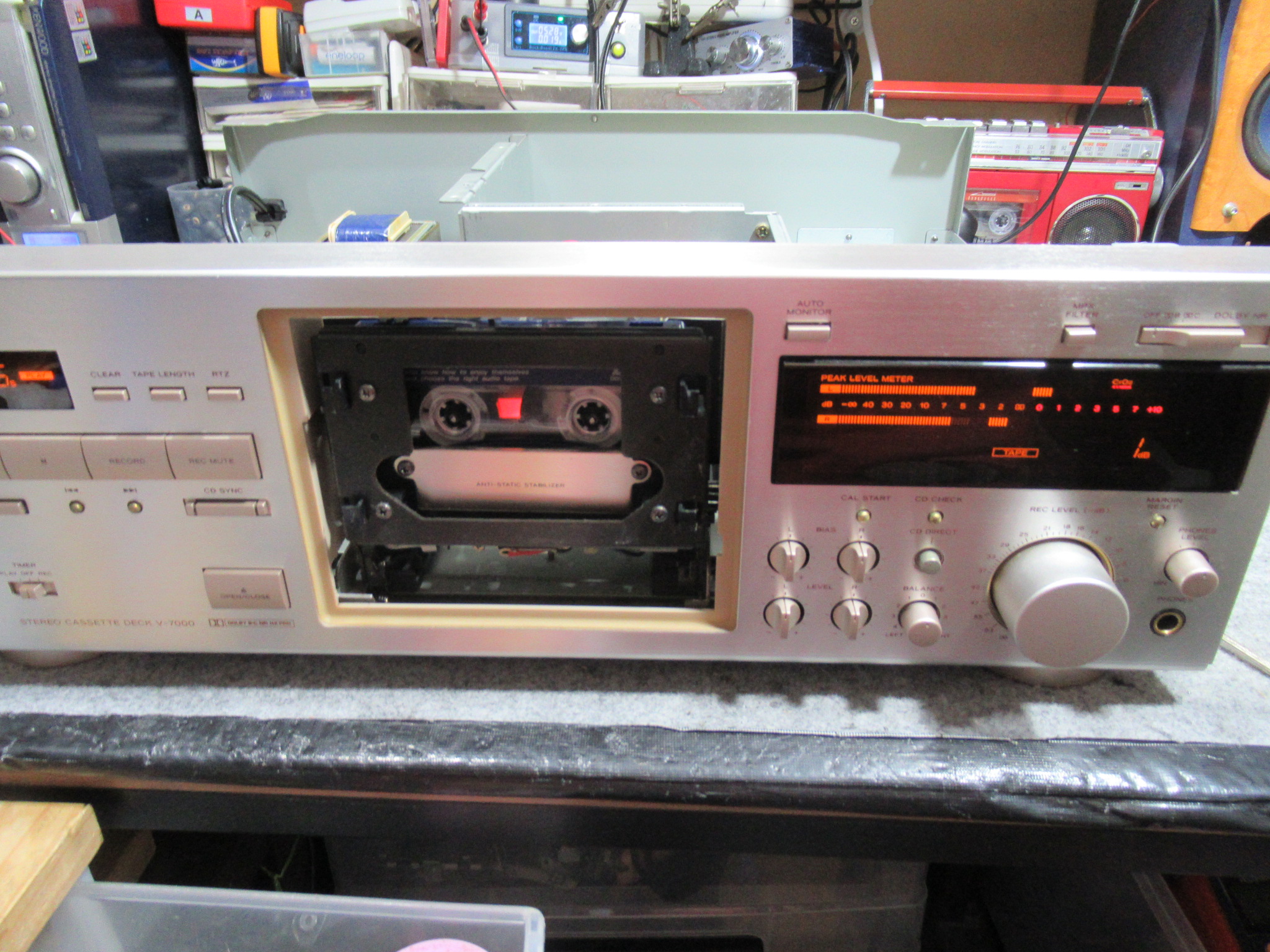 TEAC V-7000 自然故障+人為的故障 – Audiolife － Enjoy your audio life!!