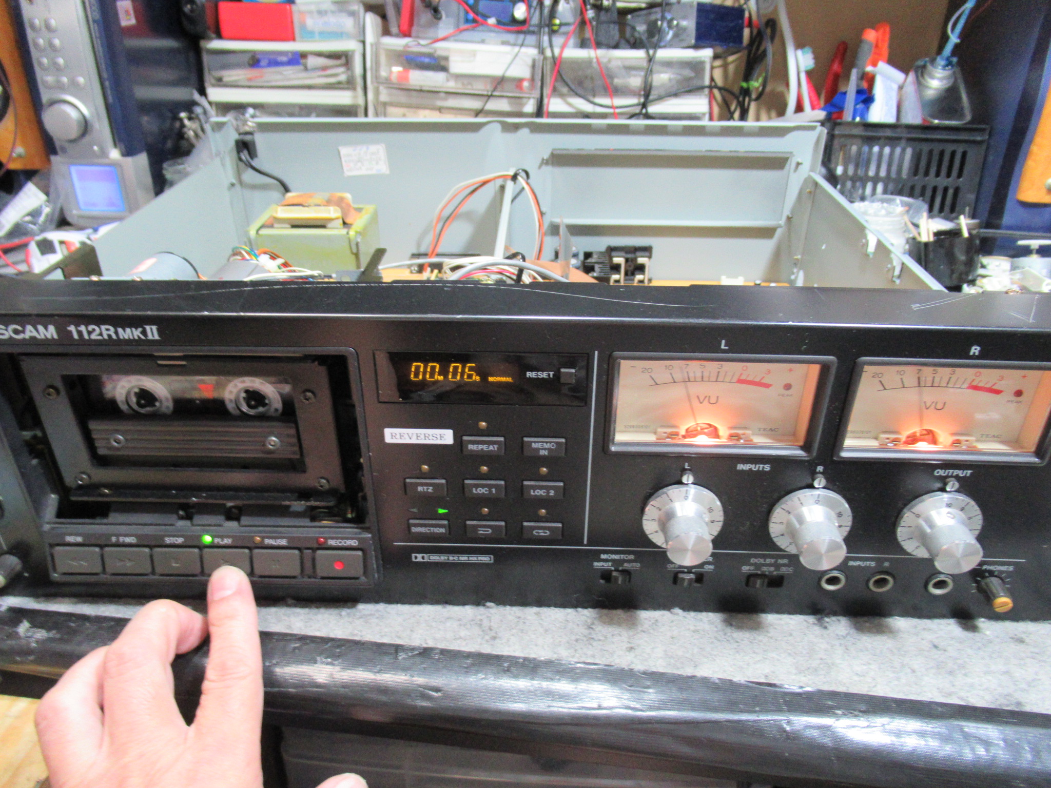 TASCAM 112RmkⅡ – Audiolife － Enjoy your audio life!!