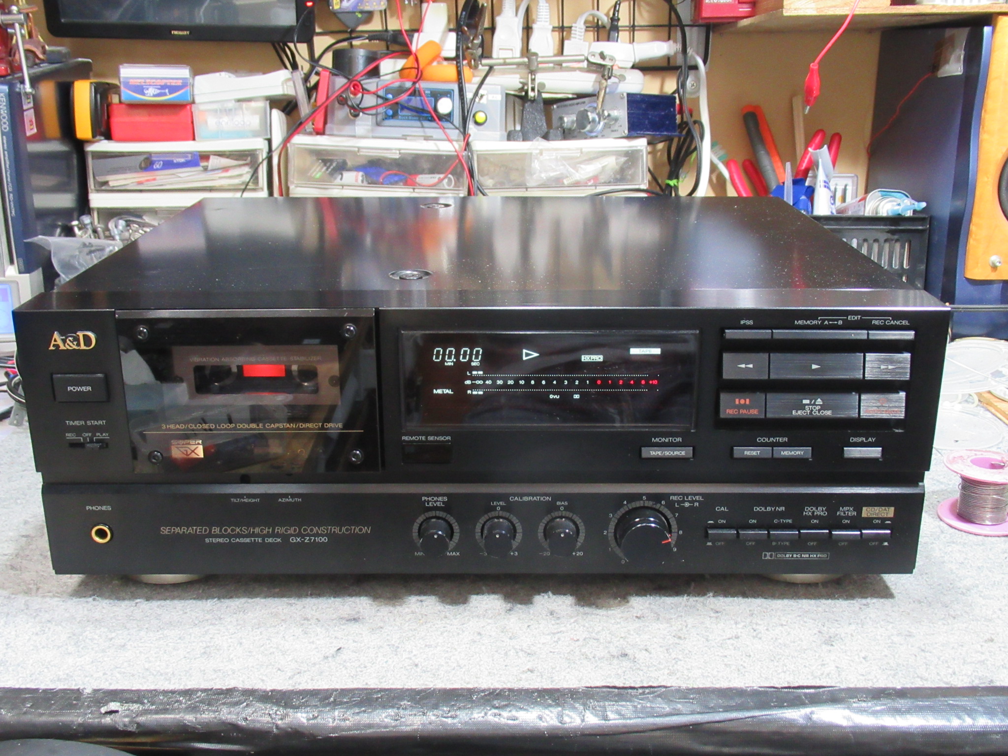 A&D GX-Z7100 修理不良の修理 – Audiolife － Enjoy your audio life!!