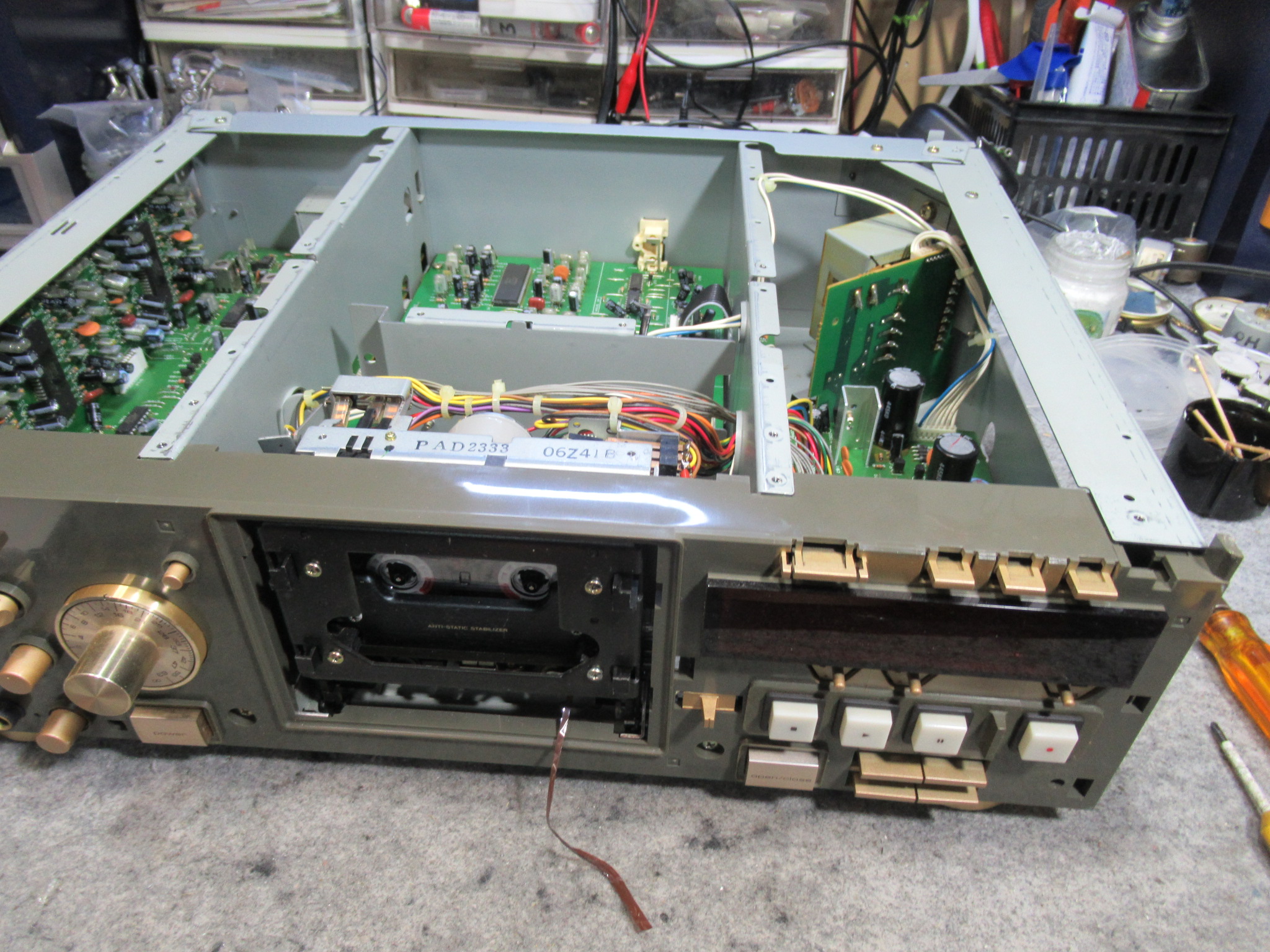 TEAC V-8030S テープの巻き付き – Audiolife － Enjoy your audio life!!