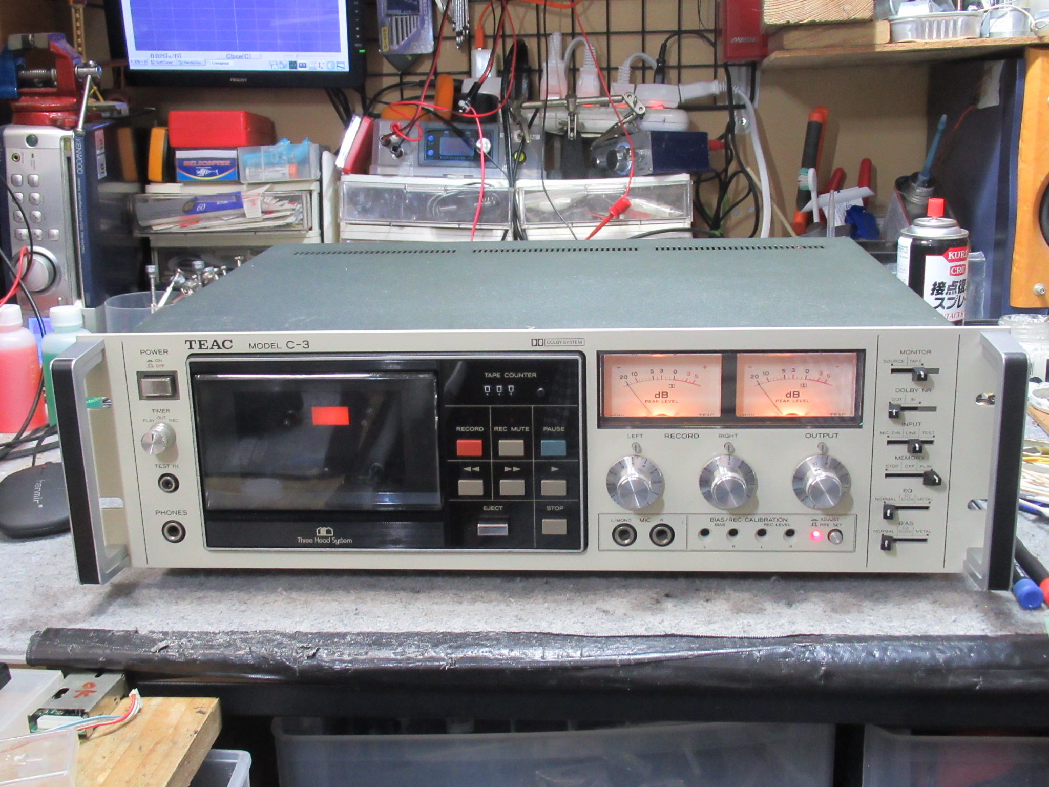 TEAC C-3 バイアス調整ほか – Audiolife － Enjoy your audio life!!
