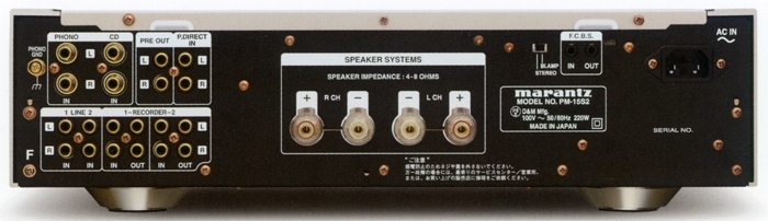 Marantz PM-15S2の仕様 マランツ