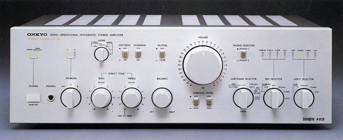 ONKYO Integra A-819の仕様 オンキヨー/オンキョー