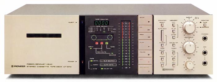 Pioneer CT-970の仕様 パイオニア