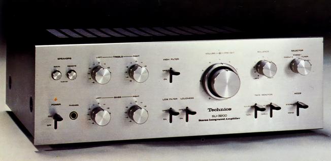 Technics/Panasonic SU-3200の仕様 テクニクス/パナソニック