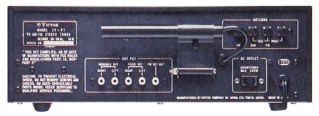 VICTOR JT-V1の仕様 ビクター