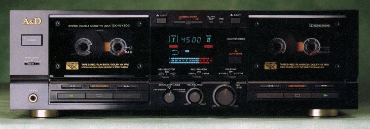 A&D GX-W4500の仕様 アカイ/赤井