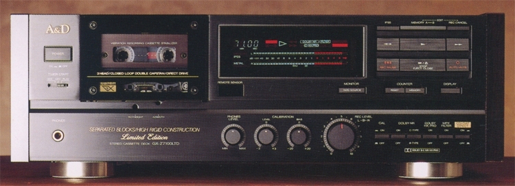 A&D GX-Z7100LTDの仕様 アカイ/赤井