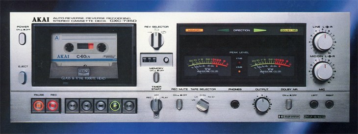 AKAI GXC-735Dの仕様 アカイ/赤井