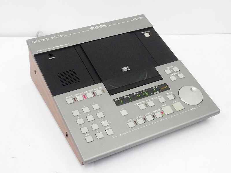 STUDER スチューダー A730 プロ/業務用 CDプレーヤー サイドウッド