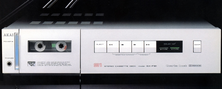Specifications of AKAI GX-F91 Akai / Akai